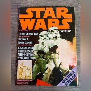 Star Wars Heroes & Villains Poster Monthly